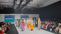 Gandeng 163 Desainer, In2MotionFest 2022 Angkat Kearifan Lokal Modest Fashion Menuju Pasar Global.&nbsp; (Liputan6.com/Henry)
