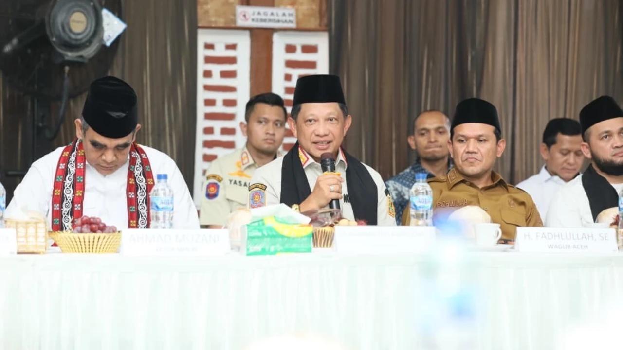 Silaturahmi dengan Ulama Aceh, Kasatgas Tito: Pentingnya Dukungan Spiritual bagi Korban Bencana