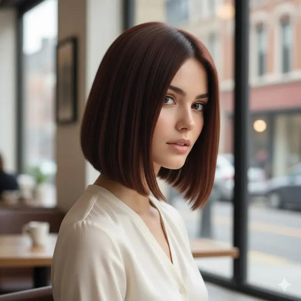7 Model Rambut Floating Bob yang Tren di 2025, Cocok untuk Semua Bentuk Wajah