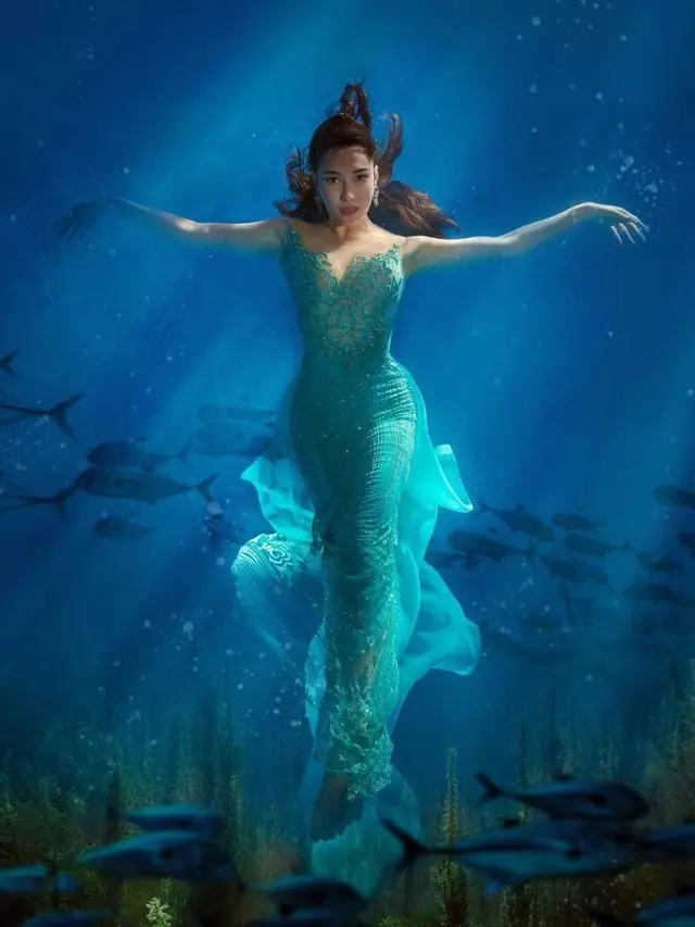 12 Artis Indonesia Lakukan Pemotretan Bawah Air, Sambut Perilisan Film ‘The Little Mermaid’