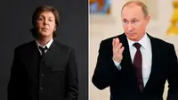 Paul McCartney Layangkan Surat ke Presiden Rusia Vladimir Putin
