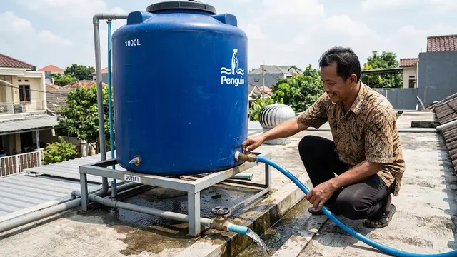 7 Cara Mencegah Pertumbuhan Lumut pada Toren