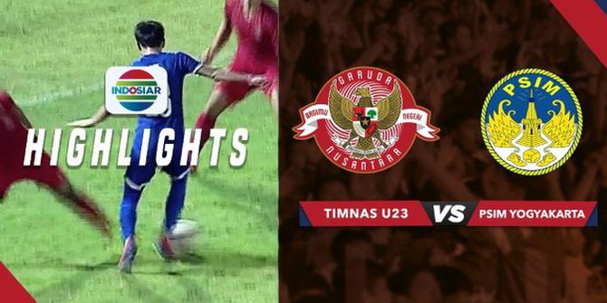VIDEO: Highlights Timnas Indonesia U-23 Vs PSIM 0-0
