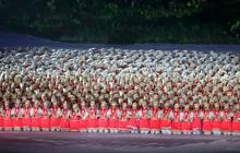 FOTO: Pembukaan Olimpiade Dibandingkan dengan Asian Games 2018, Warganet: Beda Kelas!