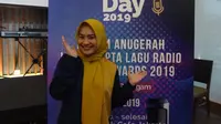 Ikke Nurjanah, salah satu juri Lomba Cipta Lagu Radio 2019 di acara Press Conference, di Jakarta, Jumat, 20 Desember 2019. (dok. Liputan6.com/Adhita Diansyavira)