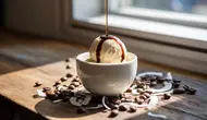 Resep Affogato Coconut Ice Cream yang Creamy dan Praktis