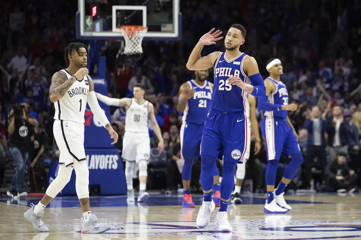 NBA: Ben Simmons Triple Double, Sixers Balas Kalahkan Nets