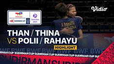 Berita video highlights laga menegangkan ganda putri di perempat final Piala Sudirman 2021, di mana Greysia Polii / Apriyani Rahayu membuat Indonesia sementara menyamakan skor 2-2 kontra Malaysia, Jumat (1/10/2021) malam hari WIB.