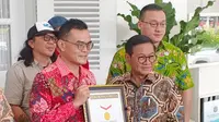 Gubernur Jakarta Pramono Anung mendapat rekor museum rekor Indonesia (MURI) soal sterilisasi kucing terbanyak di Jakarta (Istimewa)