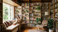 12 Ide Dekorasi Perpustakaan Rumah yang Stylish untuk Memamerkan Koleksi Buku