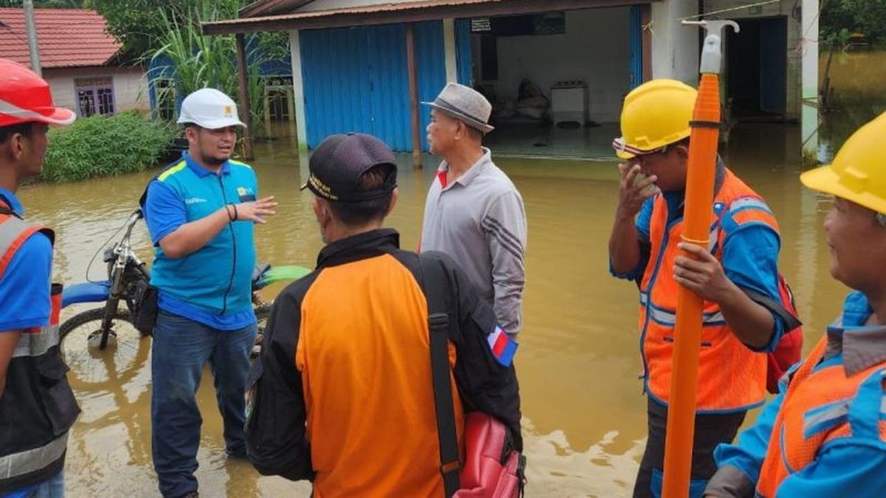 PLN Kalselteng Ingatkan Waspada Bahaya Listrik Saat Banjir di Tengah Cuaca Ekstrem