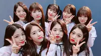 Tampil di Super K-pop Festival 2019, Fromis_9 dapat sesuatu dar fans Indonesia.