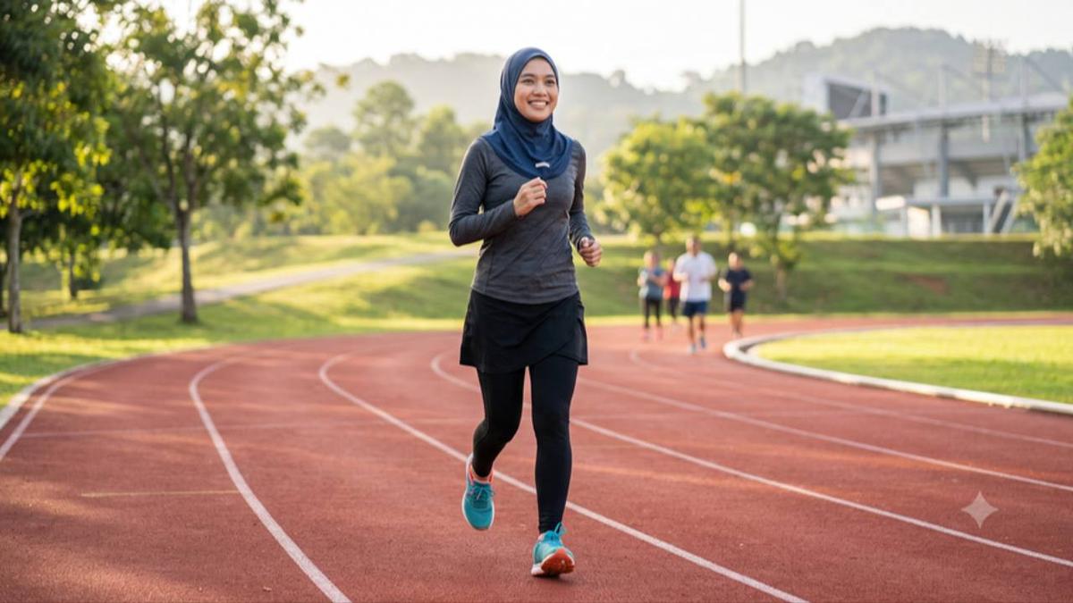 Rok Legging Hijab Friendly yang Nyaman Dipakai, Bikin Aktivitas Olahraga Makin Maksimal