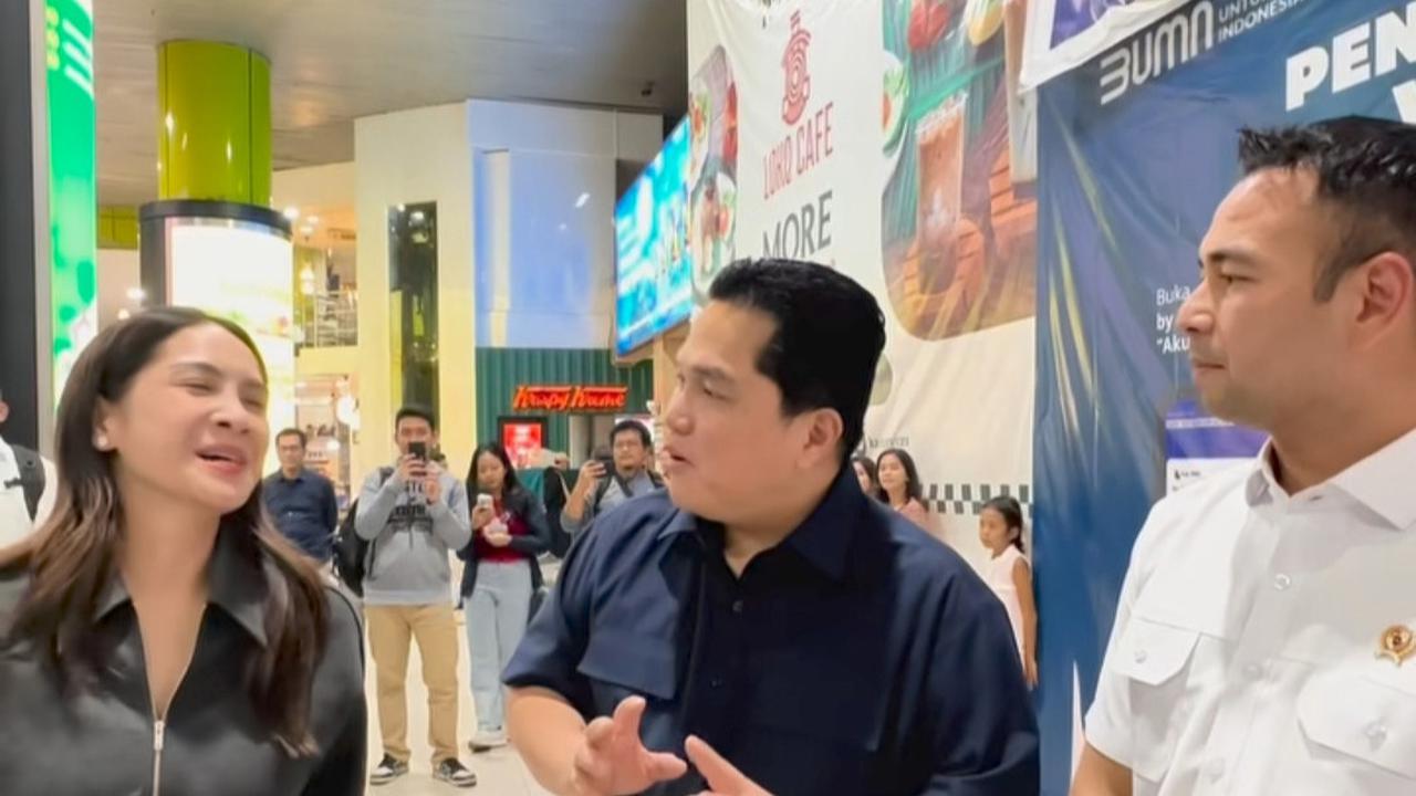 Potret Raffi Ahmad Bareng Para Menteri Jajal Kereta Langsung Tanpa Henti Pertama, Nagita Slavina Antar ke Stasiun