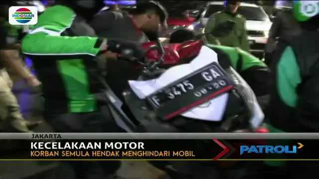 Kecelakaan tunggal yang menewaskan dua pengguna motor terjadi di Wilayah Kebayoran Lama Jakarta Selatan.