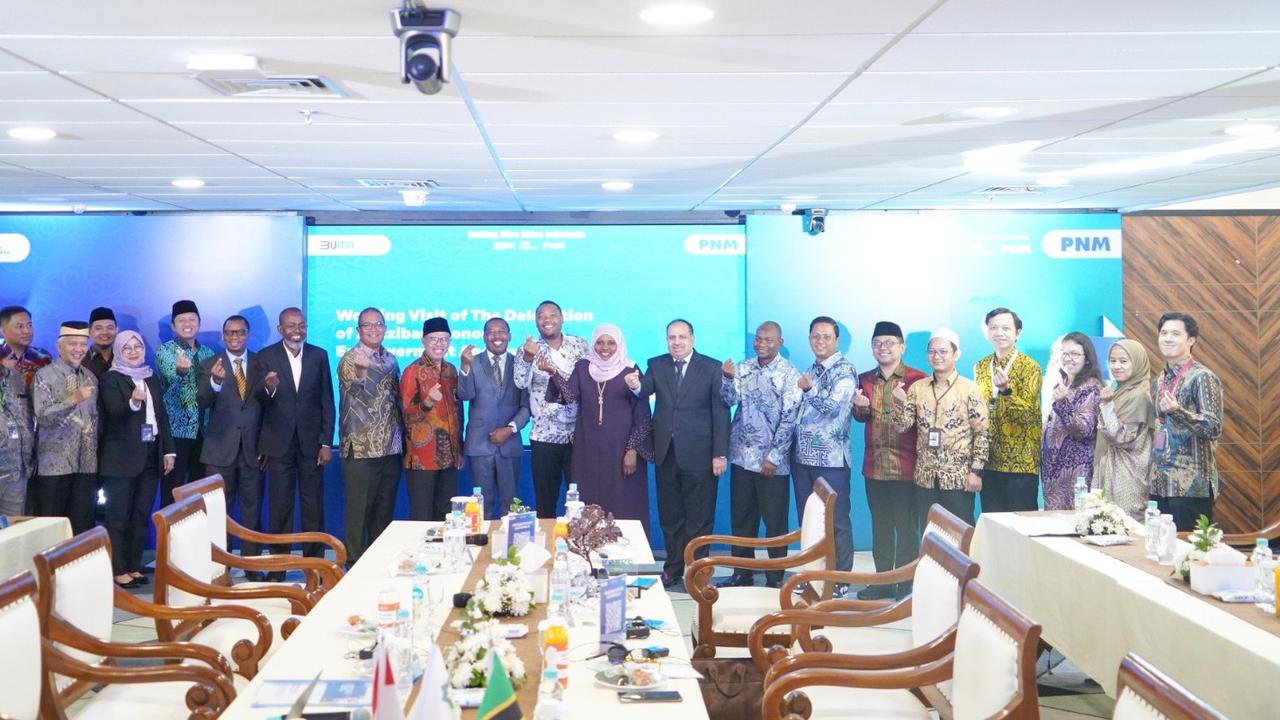 Delegasi ZEEA Zanzibar Lakukan Benchmarking Pemberdayaan Ekonomi di PNM