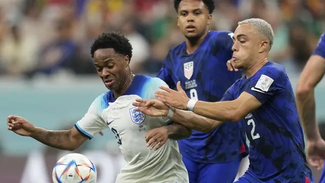 Inggris Ditahan Imbang Amerika Serikat di Piala Dunia 2022