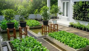 8 Ide Pekarangan Produktif untuk Rumah yang Sering Kebanjiran, Tetap Hijau dan Estetis