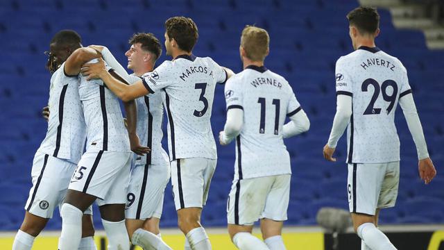 Chelsea Berjaya di Kandang Brighton and Hove Albion