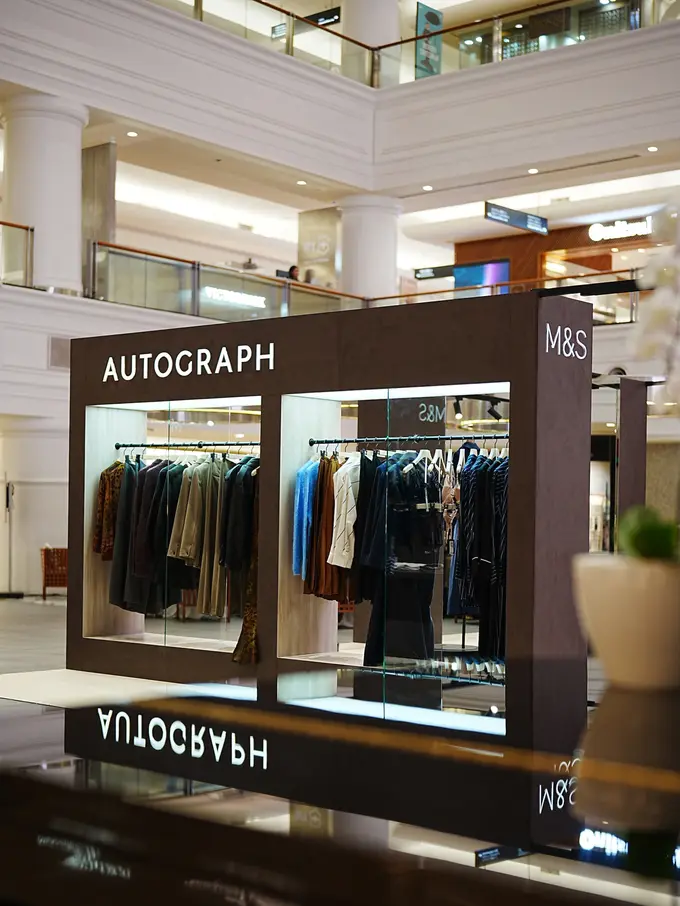 M&S AW 25 Autograph hadir di Pop Store, La Moda, Plaza Indonesia. Dok. M&S