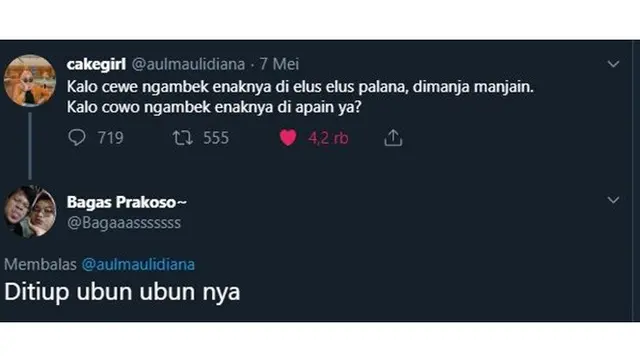 5 Jawaban Kocak Netizen Saat Ditanya Cara Mengatasi Cowok Ngambek