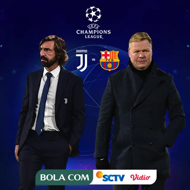Liga Champions - Juventus Vs Barcelona - Andrea Pirlo Vs Ronald Koeman