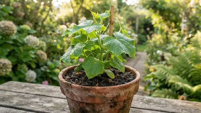 Kebun sayur di halaman