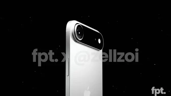 <p>Penampakan iPhone 17 Air dengan Bodi Lebih Tipis dan Kamera Unik, Seperti Apa? (Doc: Front Page Tech | @zellzoi)</p>