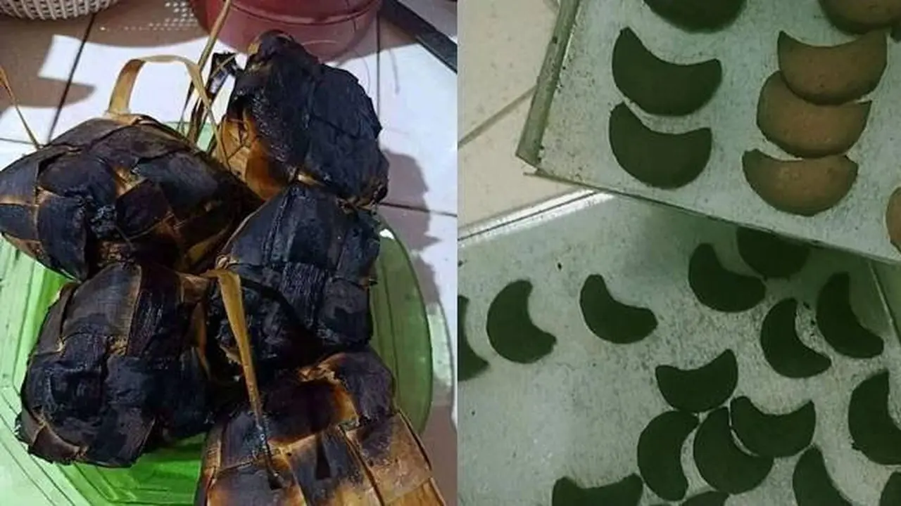 7 Potret Kocak Gagal Masak Makanan Lebaran Ini Bikin Sedih