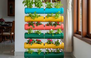 Model Kebun dari Paralon yang Estetik. (Foto: AI)