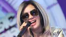 "Temanya Sangat 'Manja' yah, aku pribadi suka, senang karena ada beragam stage act yang luar biasa nanti di tanggal 28 April," ucap pelantun lagu 'Sesuatu' itu. (Nurwahyunan/Bintang.com)