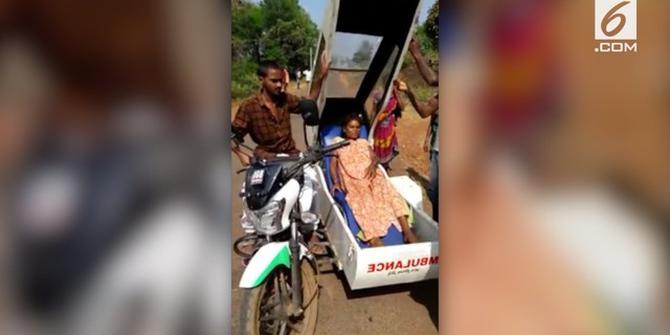 VIDEO: India Hadirkan Ambulans Sepeda Motor