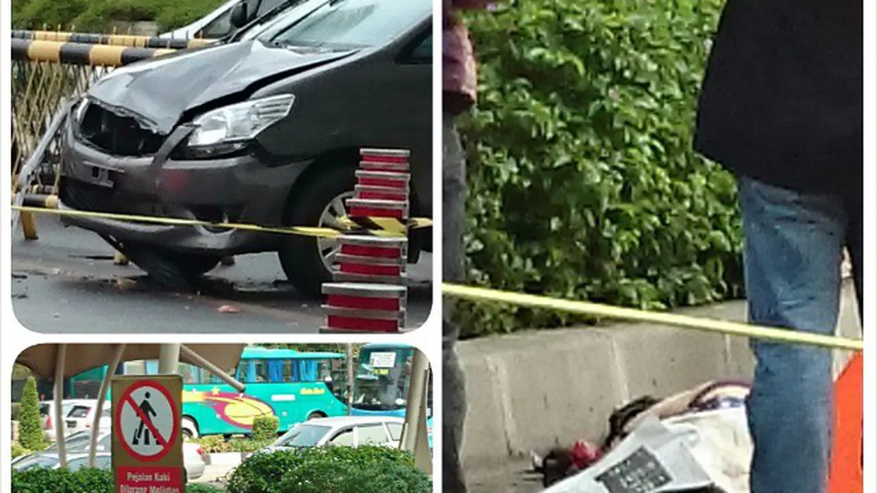 Pria Lompat di Menara BCA, Diduga Jasadnya Hancur