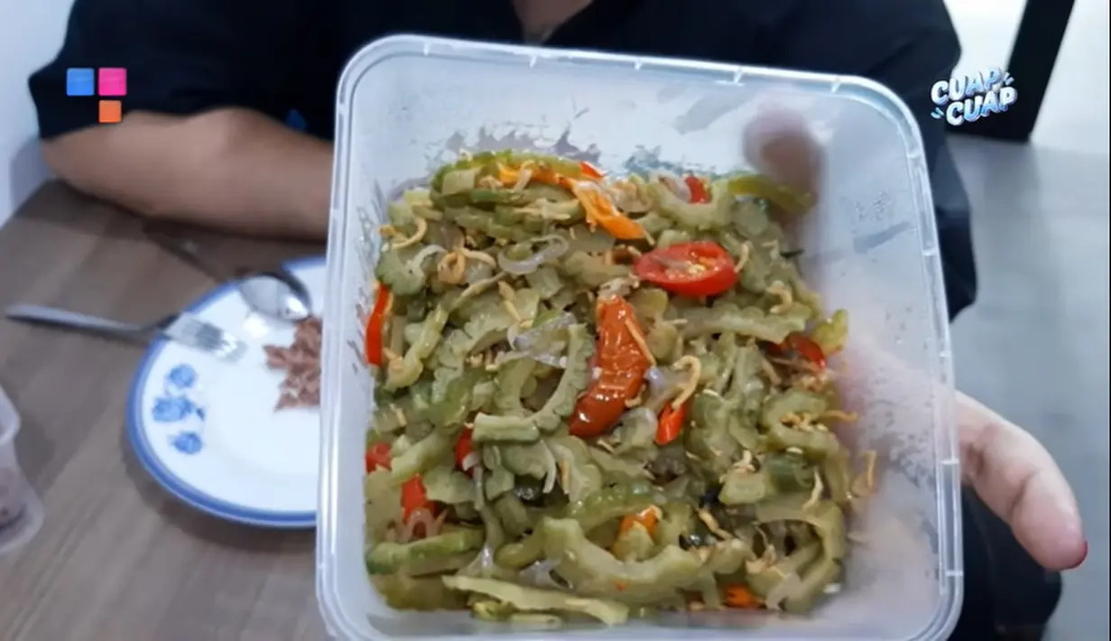 Menu makanan Ivan Gunawan Diet (Youtube/MOP Channel)