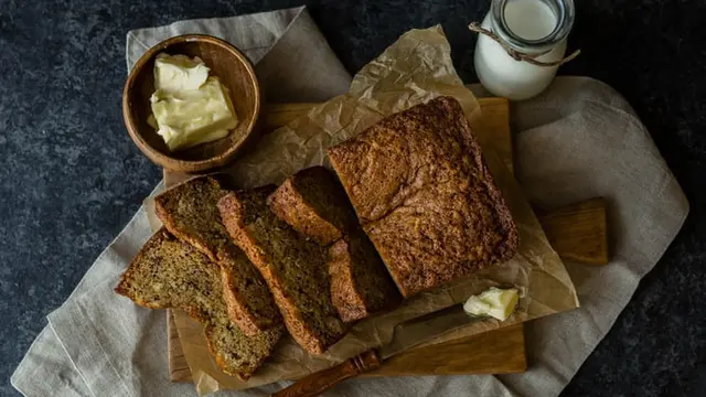 Ilustrasi banana bread