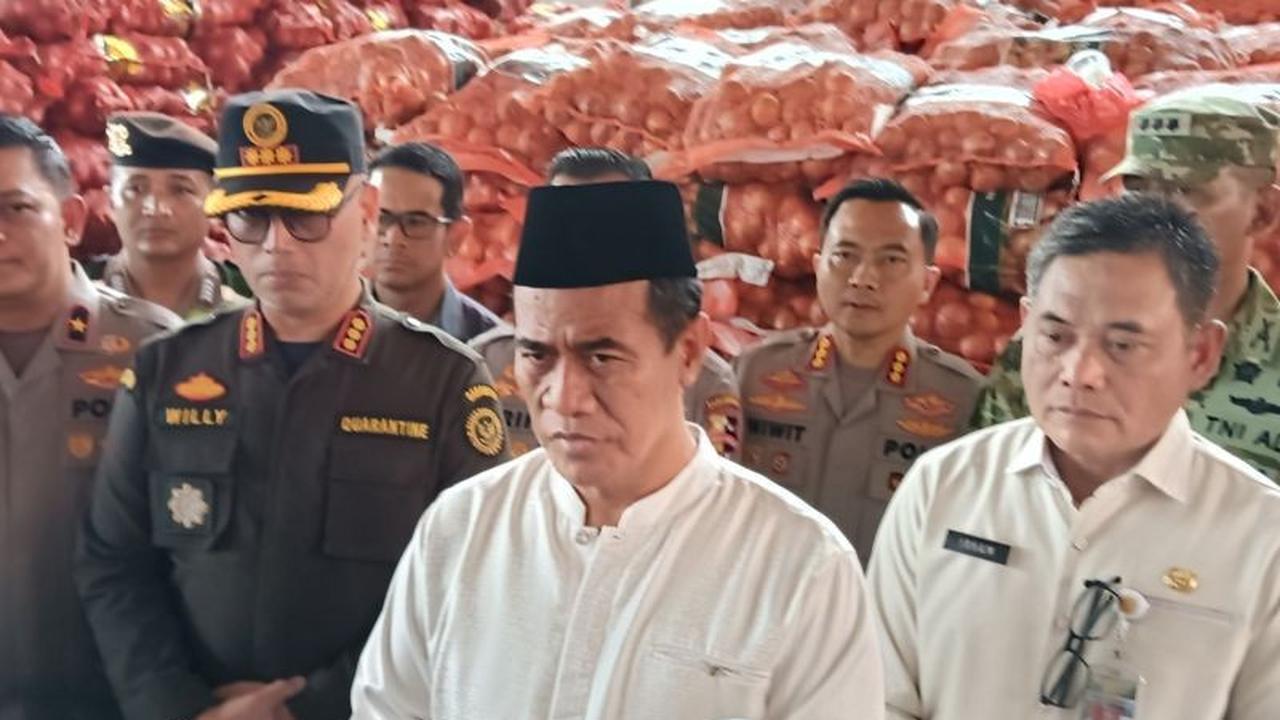 Mentan Amran Sulaiman Soroti Maraknya Penyelundupan Komoditas Pertanian Ilegal