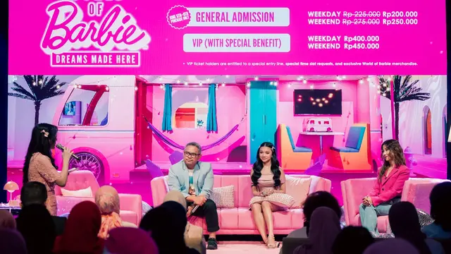 World of Barbie: Dreams Made Here™ Hadir Pertama Kali di Asia (Foto/Sumber: GOLDLive)
