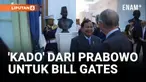 Bill Gates 'Dapat' Koin Bersejarah dari Prabowo Subianto