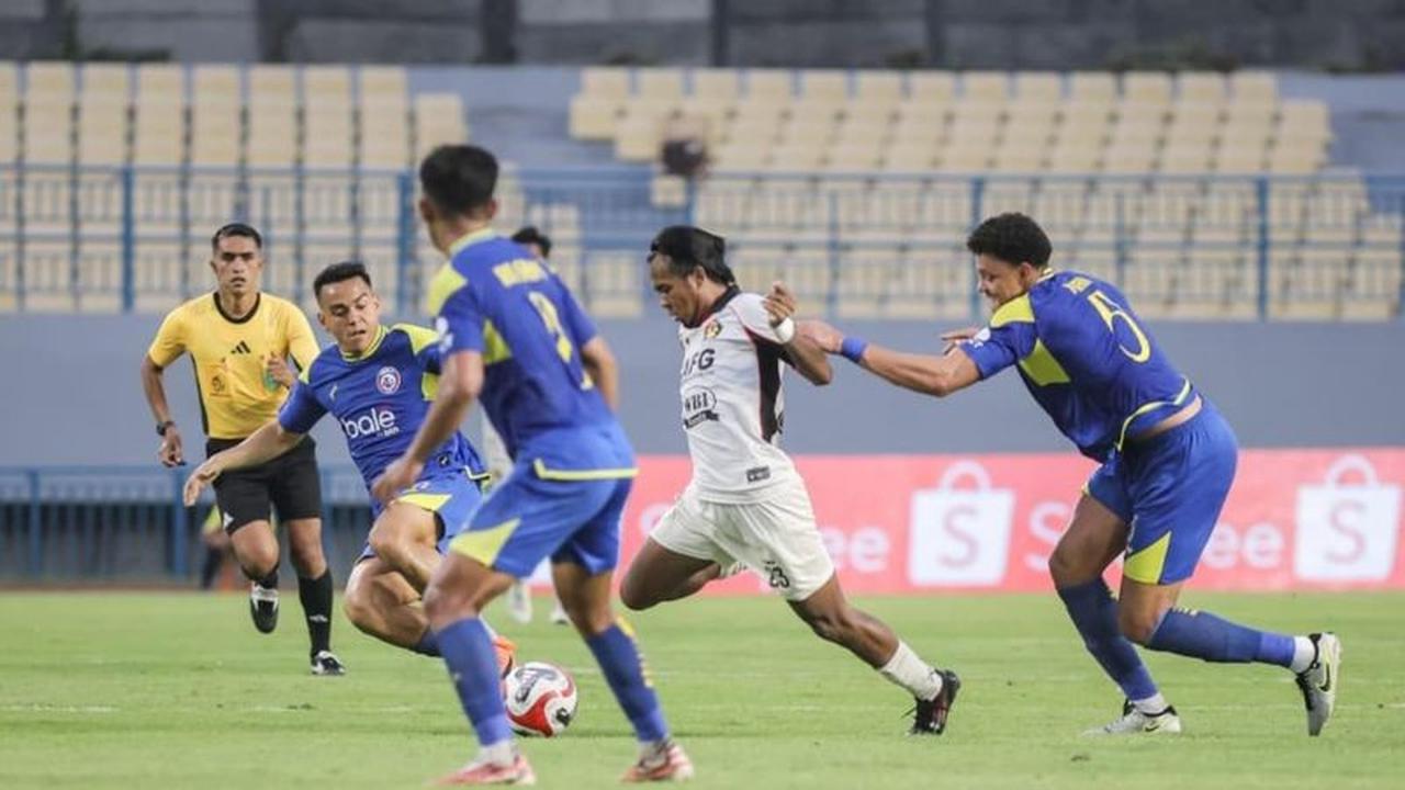 Minim Determinasi Jadi Penyebab Kekalahan Arema FC dari Persik Kediri
