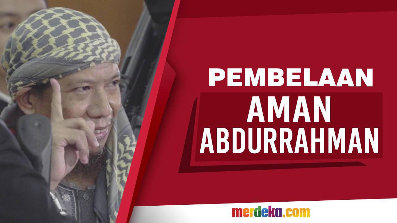 Pembelaan Aman Abdurrahman