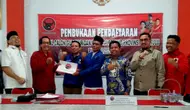 PDI Perjuangan dan Partai Amanat Nasional melakukan komunikasi politik dan membuka peluang berkoalisi dalam proses penjaringan bakal calon Gubernur dan Wakil Gubernur yang akan diusung dalam Pilkada akhir tahun 2024 mendatang. (Liputan6.com/Yuliardi Hardjo)