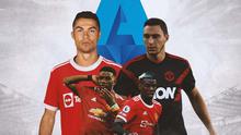 Ilustrasi - Cristiano Ronaldo, Amad Diallo, Paul Pogba, Matteo Darmian (Bola.com/Adreanus Titus)