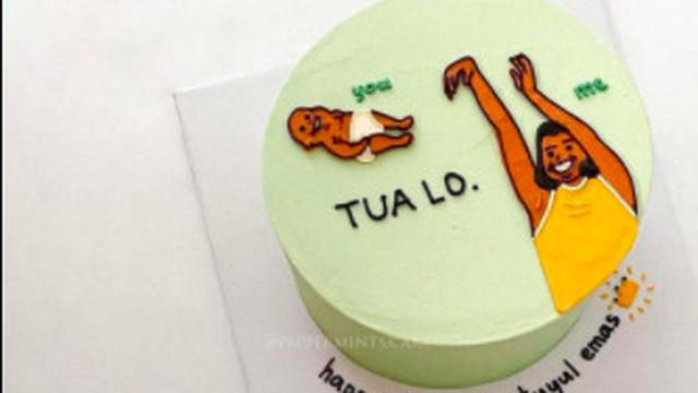 5 Tulisan Kue Ulang Tahun Super Kocak, Jauh dari Ekspetasi