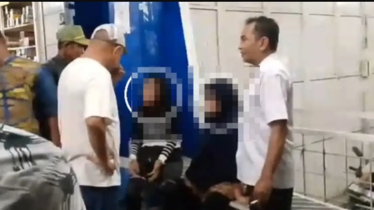 Emak-Emak Residivis Pencuri di Grosiran