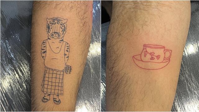 Pria Ini Bikin Tato Ciri Khas Kakek Neneknya yang Telah Meninggal, Jadi Kenangan