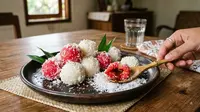 Cara Membuat Klepon Merah Putih untuk Acara 17-an, Hasilnya Cantik