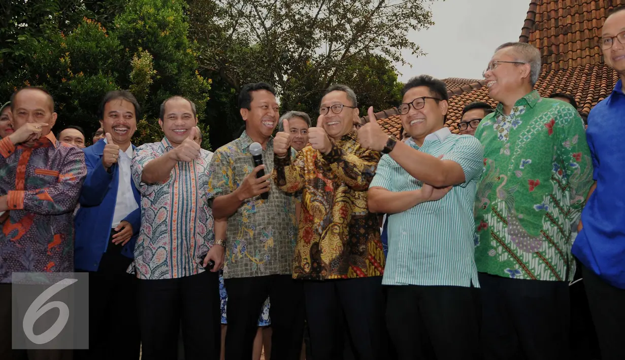 Rencananya Poros Cikeas akan mengusung satu pasangan calon pada Pilgub DKI 2017 yang akan diumumkan pada pukul 23.00 WIB di Cikeas, Kamis (22/9). (Liputan6.com/Gempur M Surya)