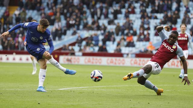 Foto Liga Inggris: Tumbang di Markas Aston Villa, Chelsea Hampir Gagal ke Liga Champions