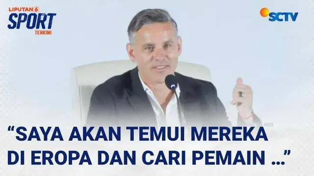 Sudah Bicara dengan Kapten Timnas Jay Idzes, John Herdman Akan ke Eropa Temui Pemain Diaspora