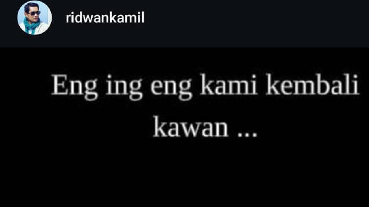 Instagram Ridwan Kamil Dihack Usai Lisa Mariana Muncul